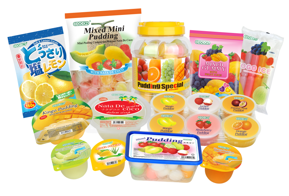 Cocon – Pudding, Jelly, Candy, Yogo Ice, Gummy, Snow fall, Syrup